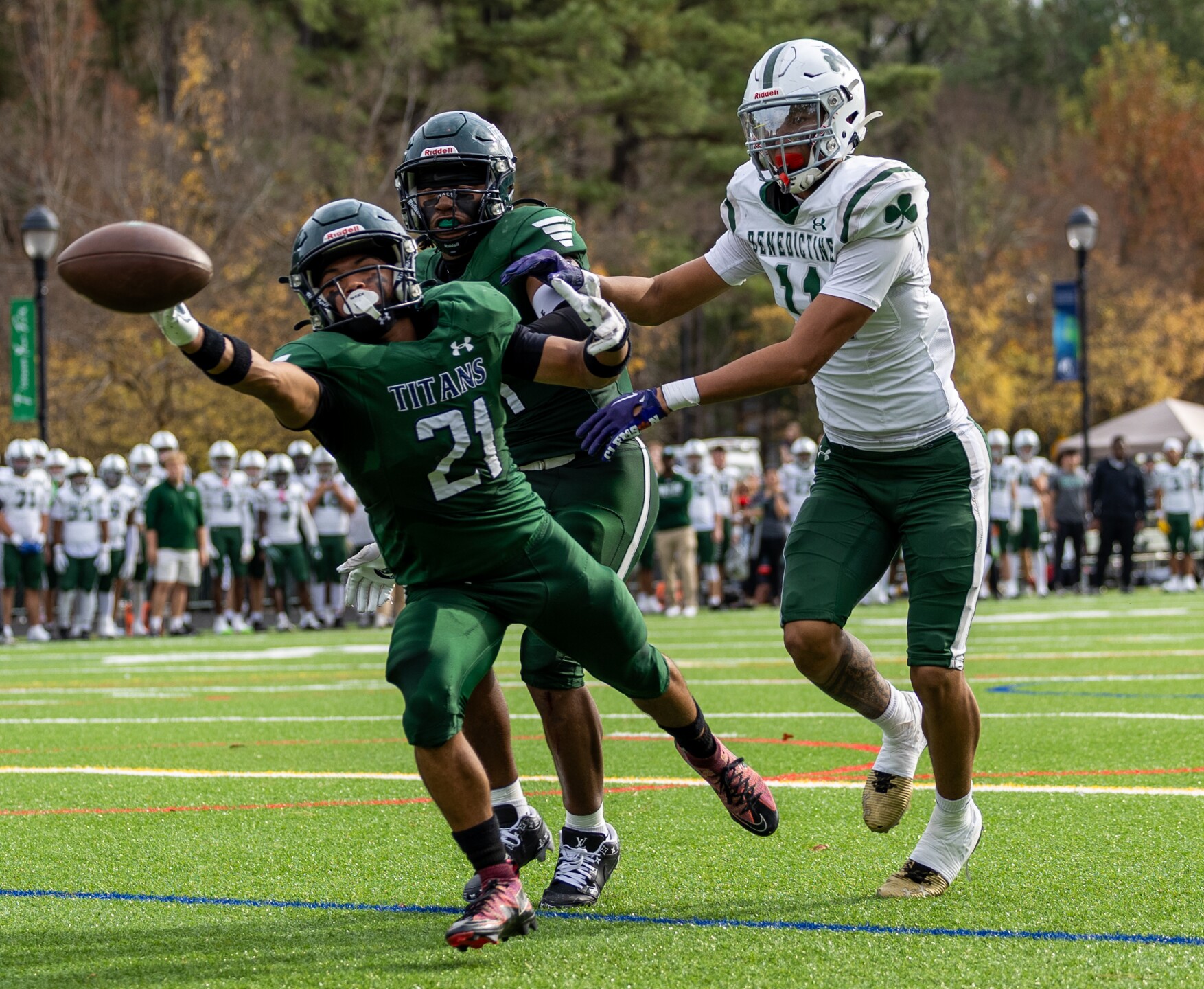 Benedictine wins 3rd straight VISAA title with 20-0 shutout of Trinity