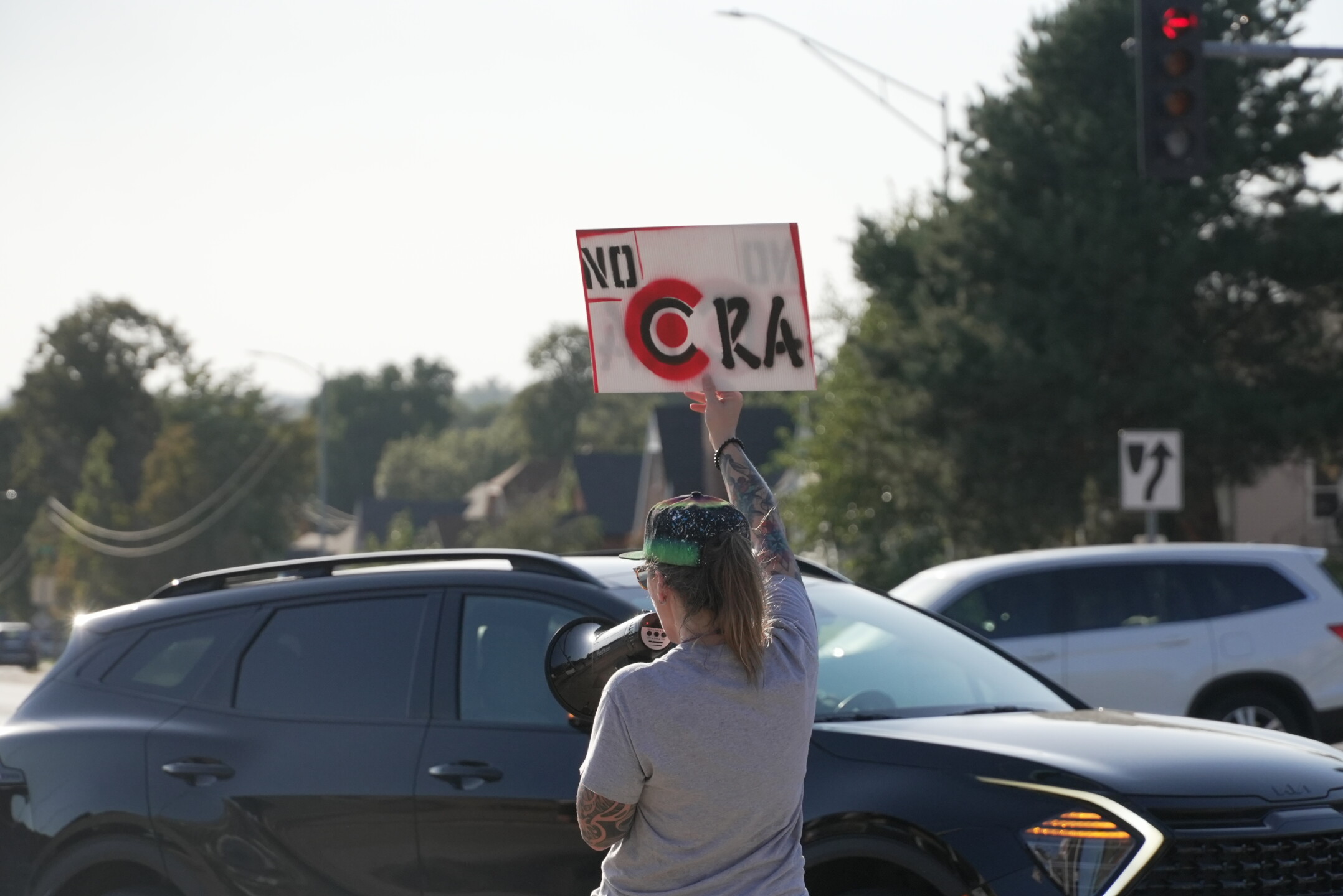 The Center Mall Protest 090326