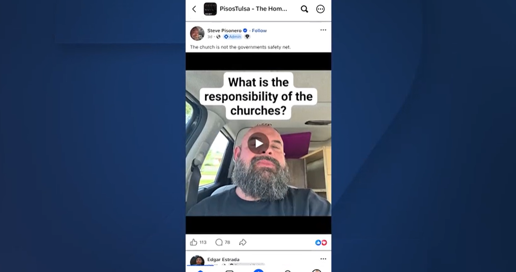 Tulsa woman speaks out about Facebook page focused on homelessness
