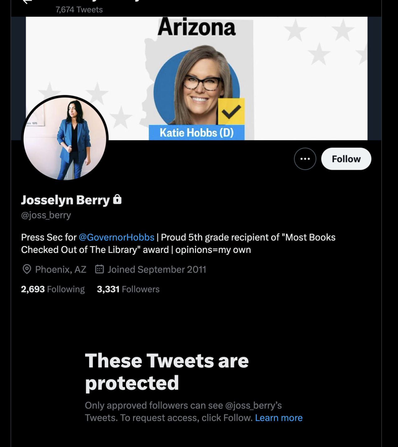 Josselyn Berry twitter