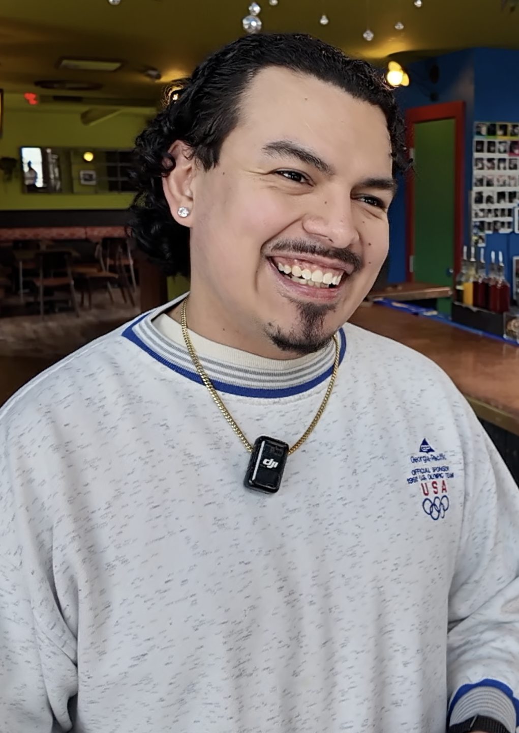 Armando Luna, assistant manager at Zócalo