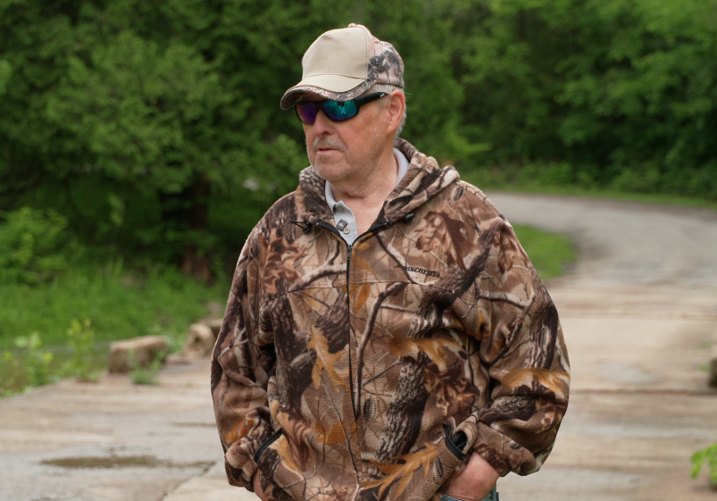 Robert Shattuck, who has lived off Coffee Hollow Road for 30 years, has spent many nights sleeping in his car because he couldn’t cross the flooded bridge to get home.
