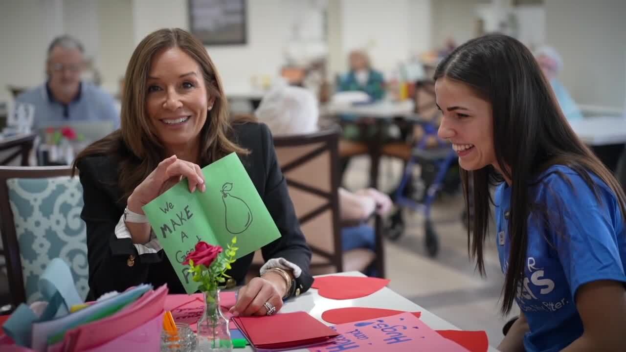 senior cards valentines day