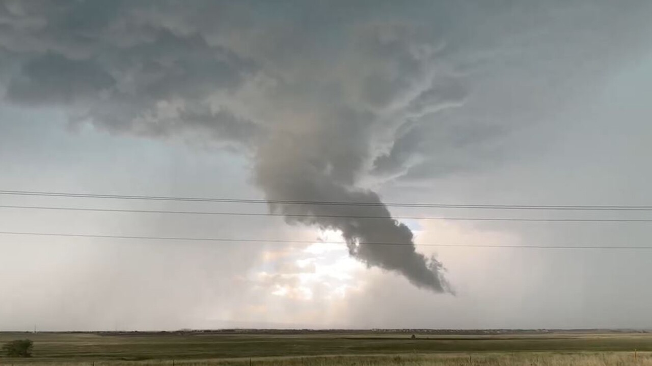 El Paso County Tornado Warning