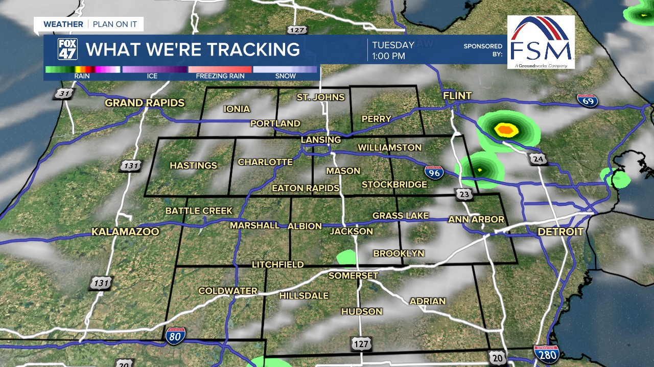 Stronger Isolated Severe Storms Possible This Afternoon