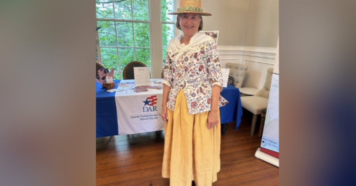 Howard County America 250 traveling exhibit on display at the Inn at Mt. Ida in Ellicott City Megan Knight