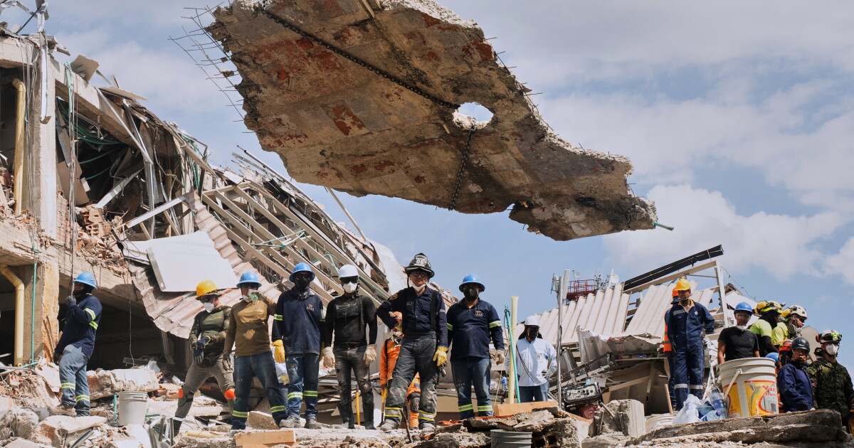 Rescue teams race the clock to find survivors of Colombia's devastating earthquake