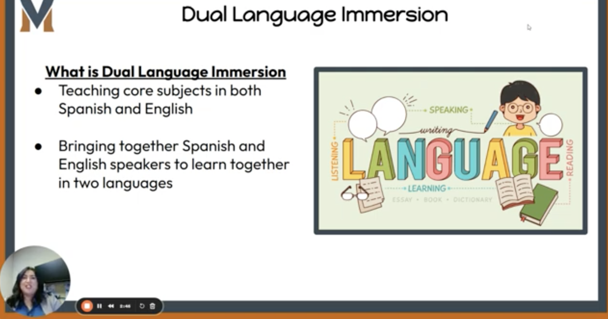 Team Dual Language Wanted: Students for the Dual-Language Immersion Program