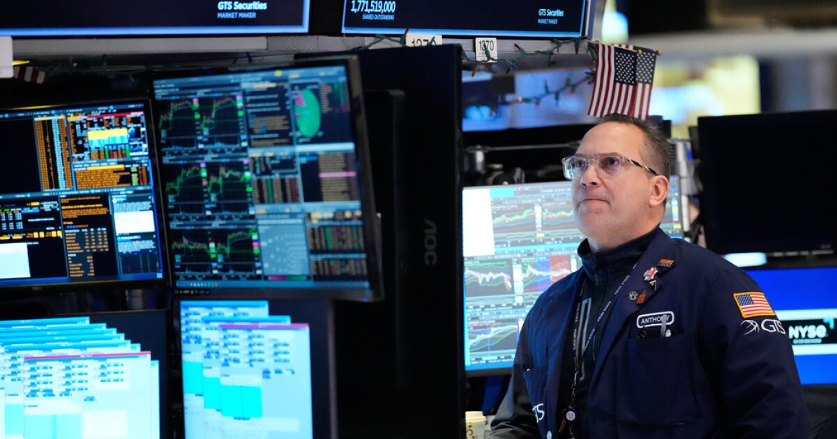 US stocks sink after oil spikes to its highest price since the summer of 2024