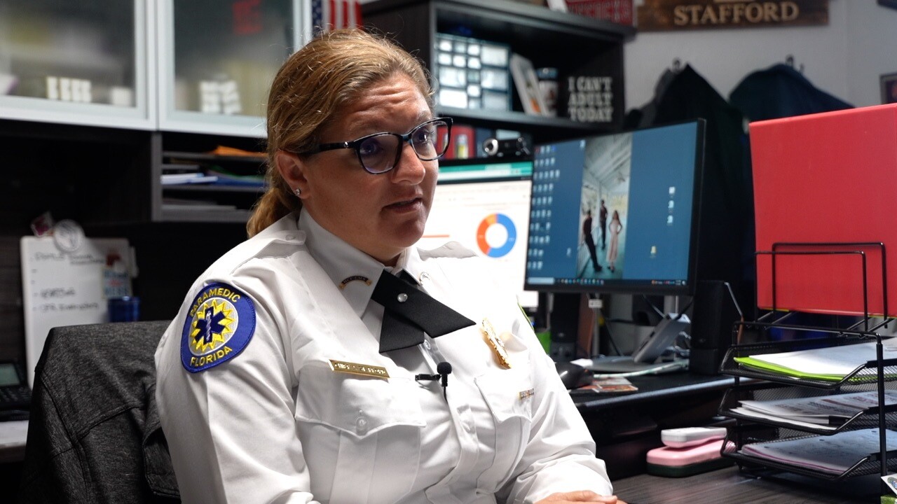 Hendry County's Chief of EMS, Amy Stafford.