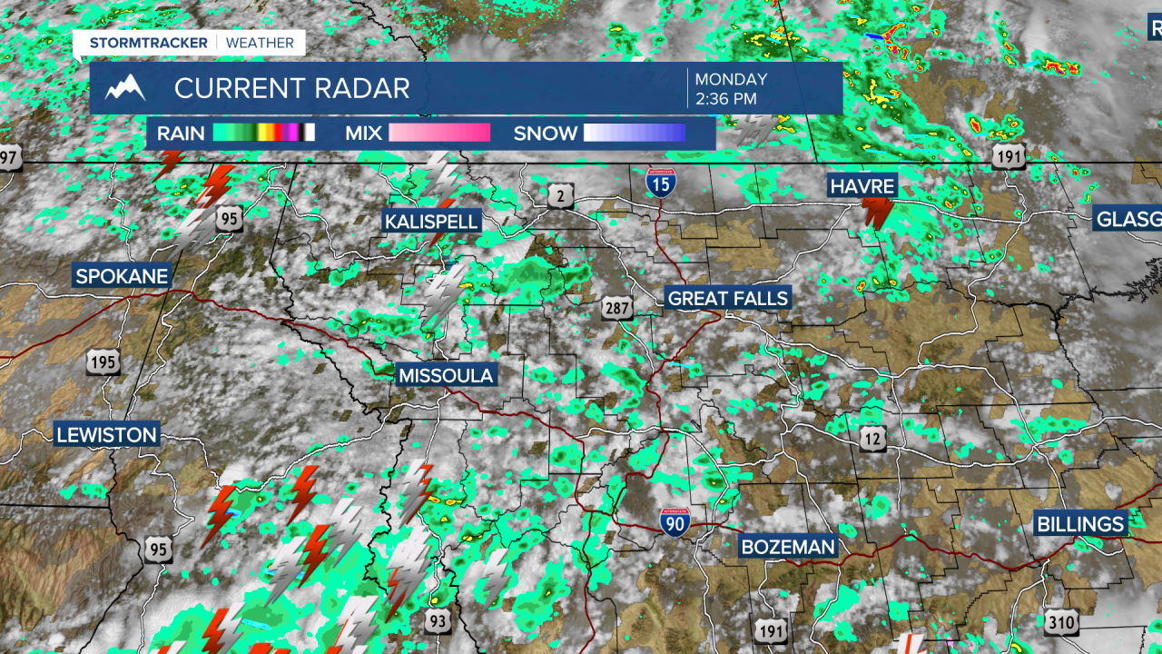 Afternoon and evening Storms 