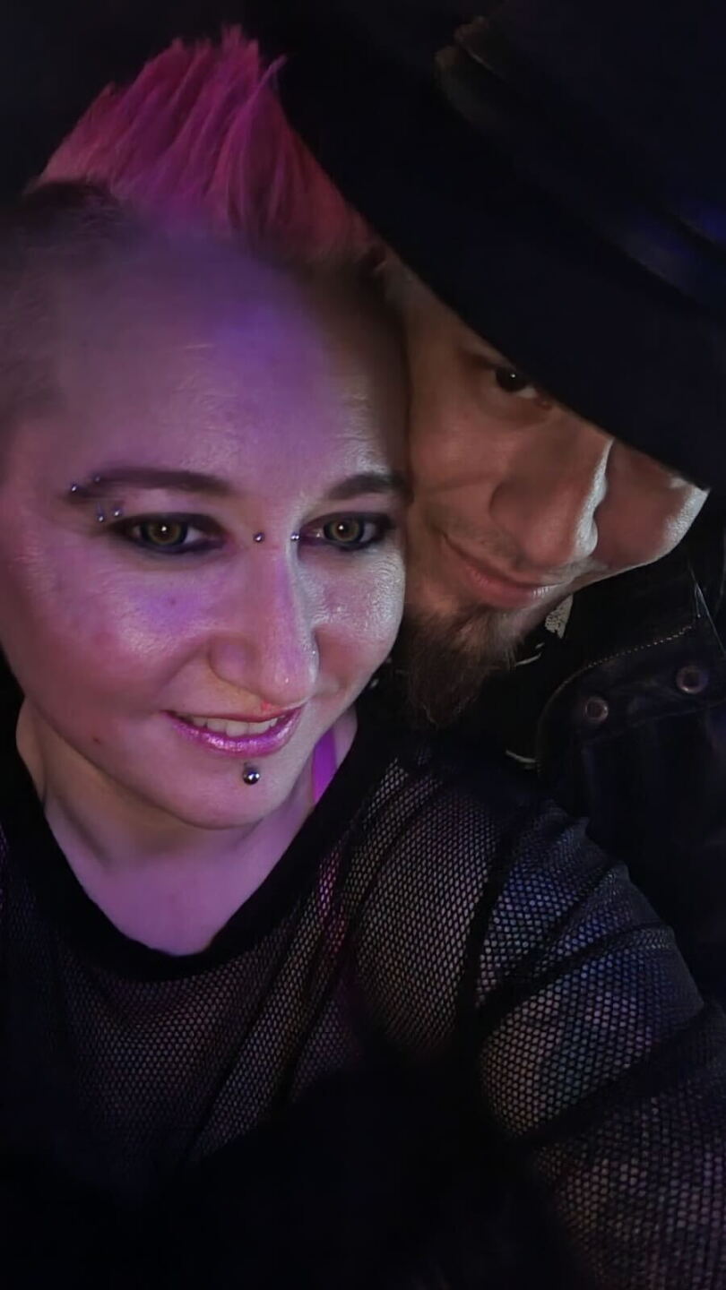 Jesse Jacob and his girlfriend