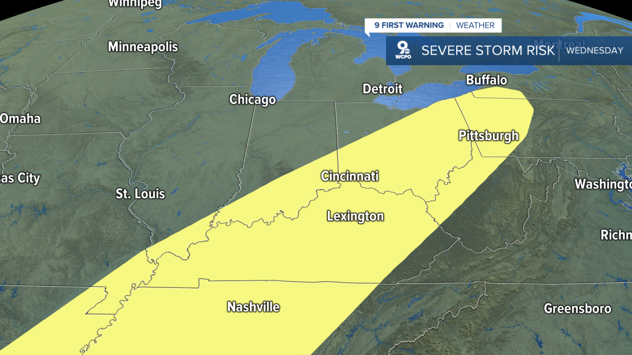 Severe storm risk