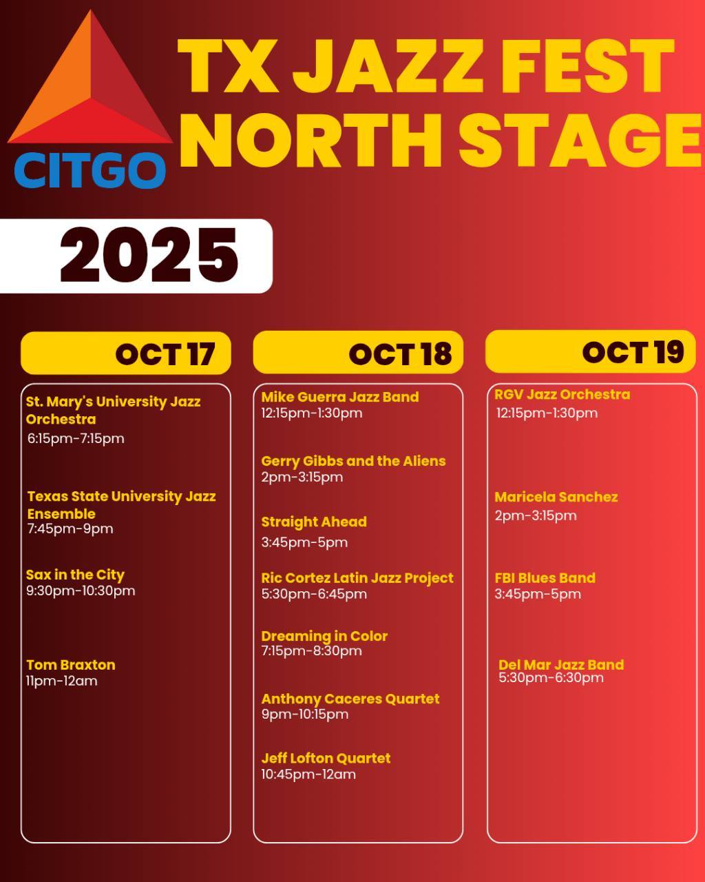 Texas Jazz Fest North Stage
