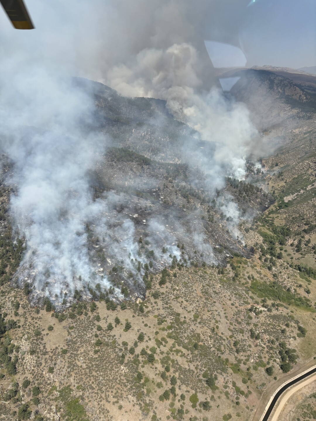 Alexander Mountain Fire_July 30 2024