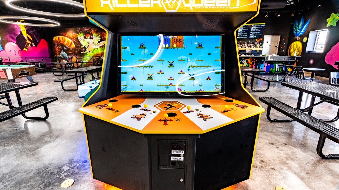 Emporium Arcade Bar offering free play on Killer Queen