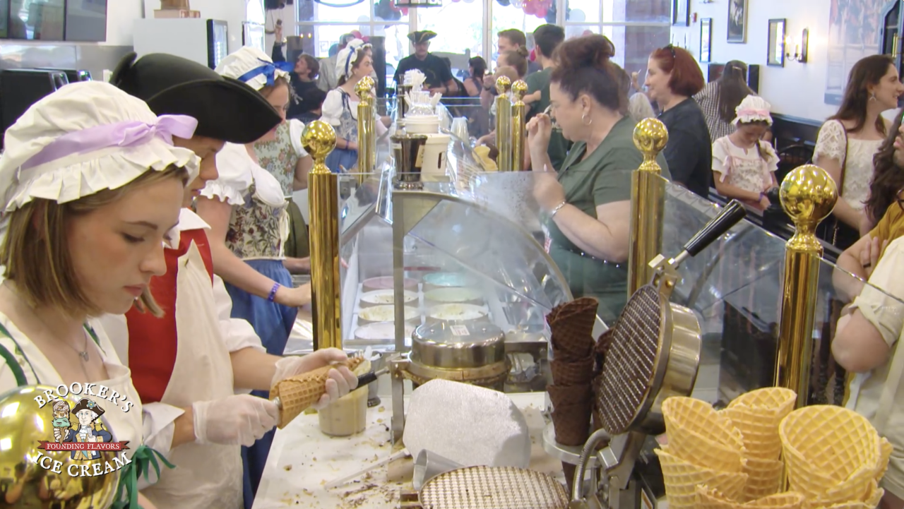 Brooker's Founding Flavors Ice Cream in Chandler, Arizona.
