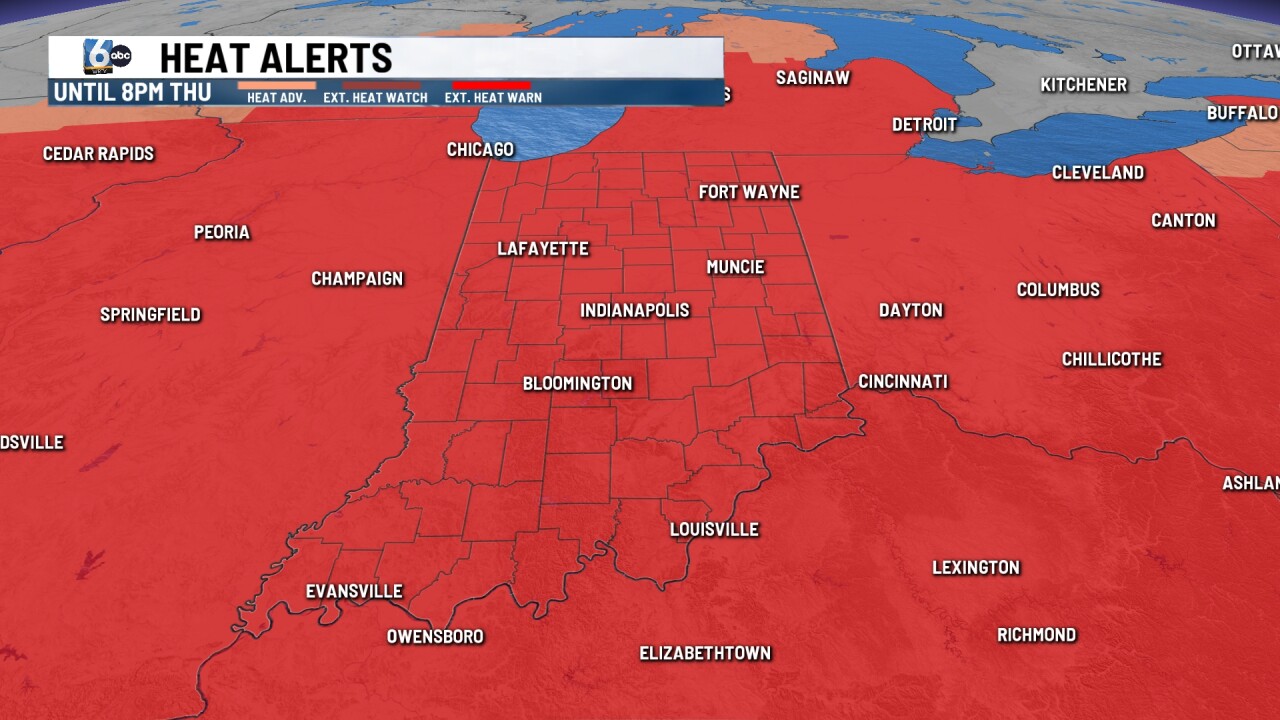 Heatwave holds on with another day in the 90s