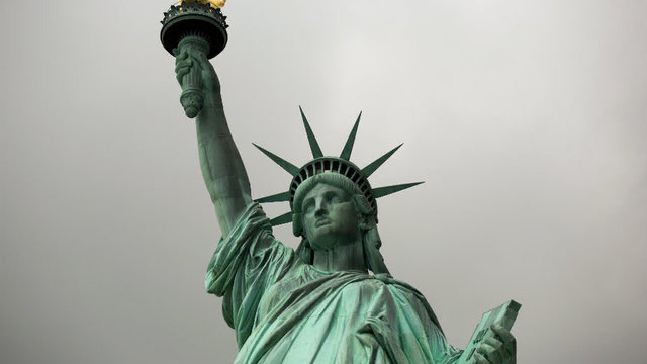 Image result for statue of liberty close