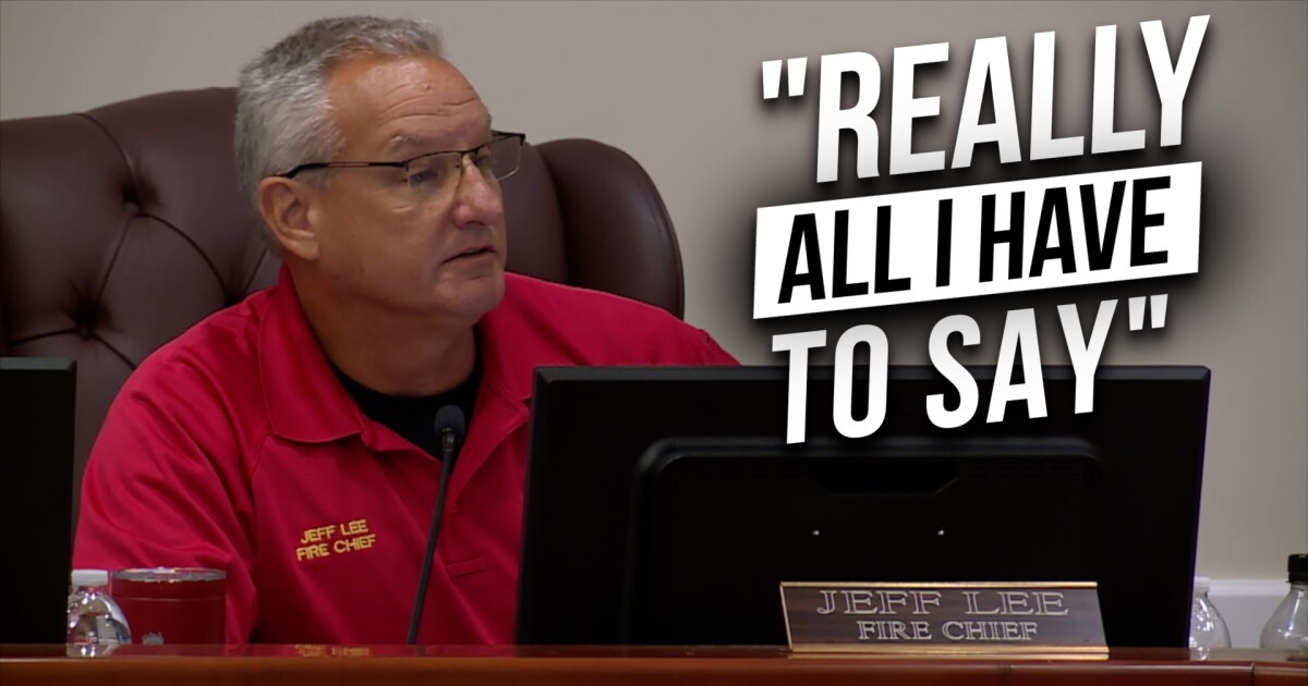 ‘Really all I have to say’: Lee reacts to termination as St. Lucie fire chief