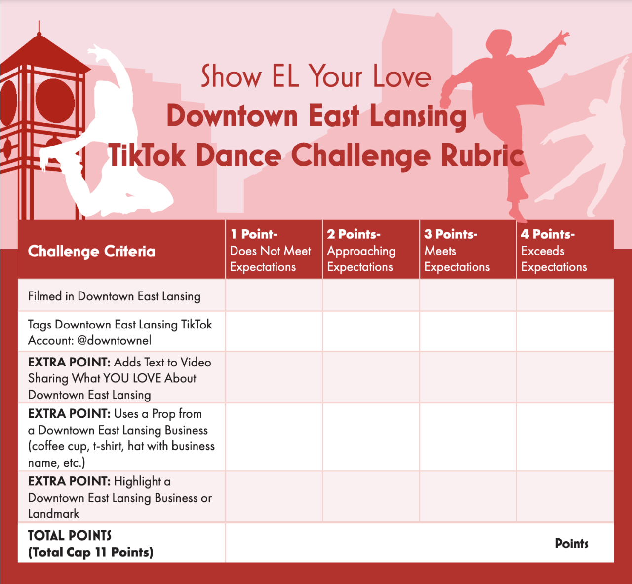 "Show EL Your Love" TikTok challenge rubric