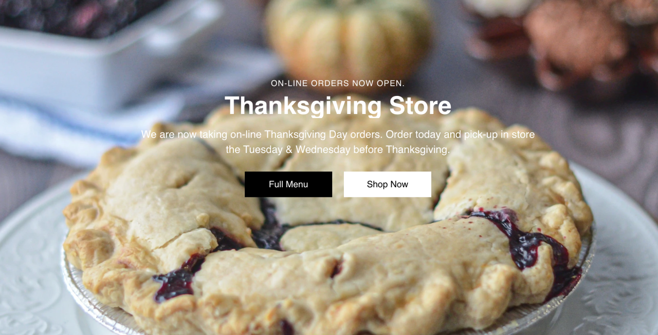 Ohlson's is now offering online ordering for the first time.