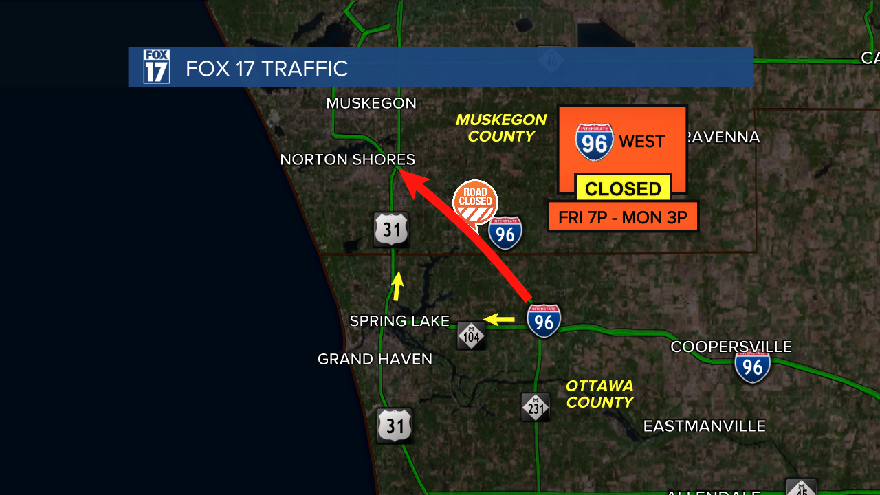 Map 96 closed WB Nunica