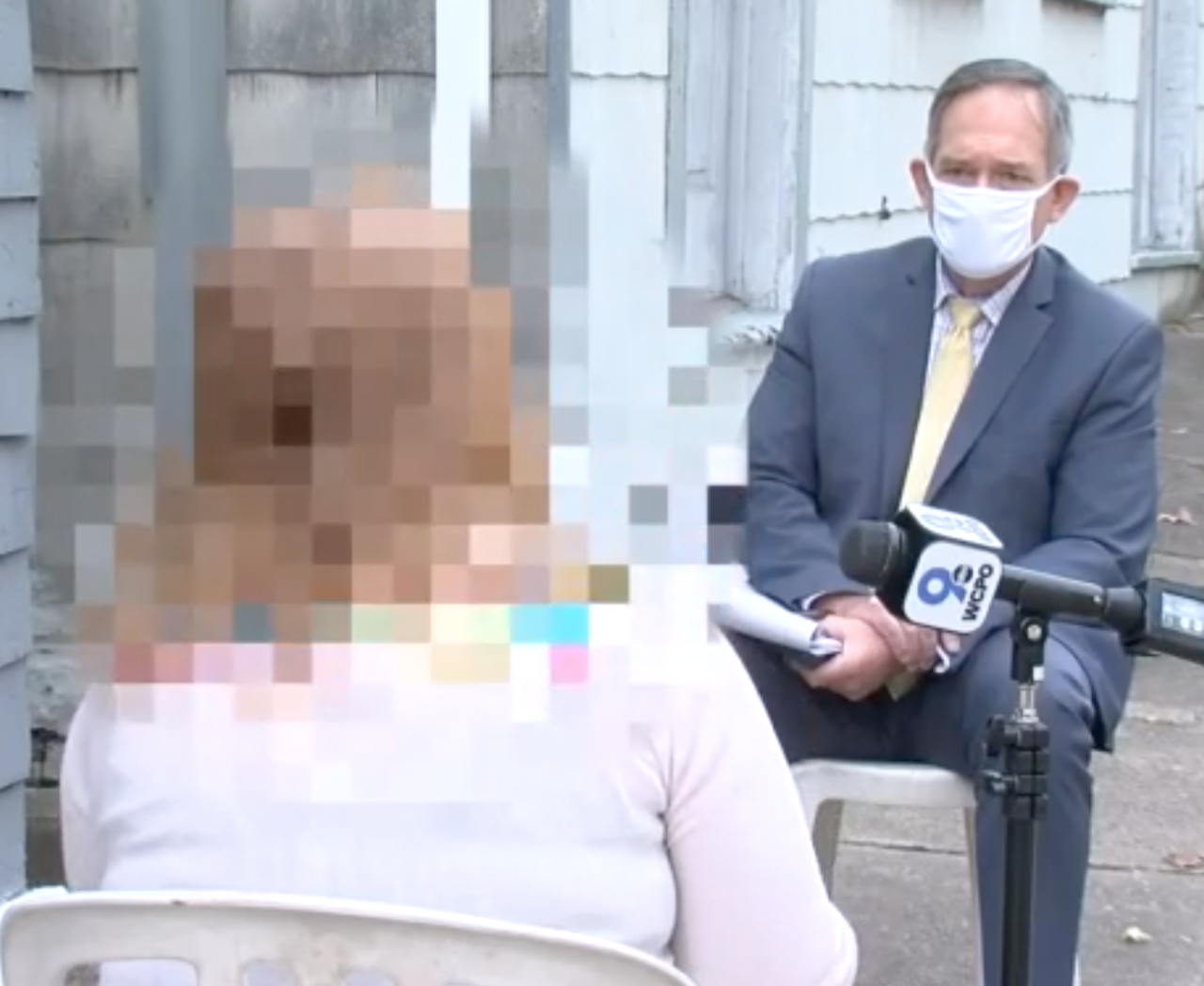 The I-Team interviews the alleged stalking victim in 2020