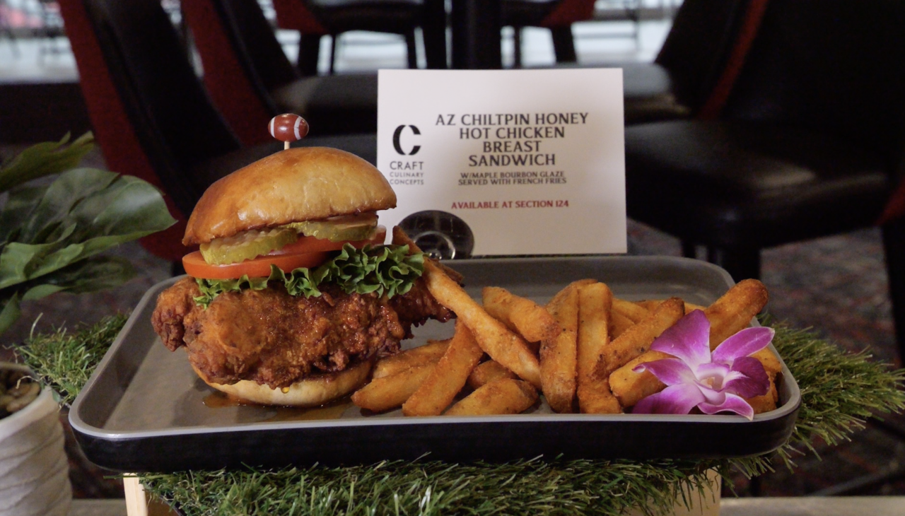 Arizona Chiltipin Honey Hot Chicken Breast Sandwich