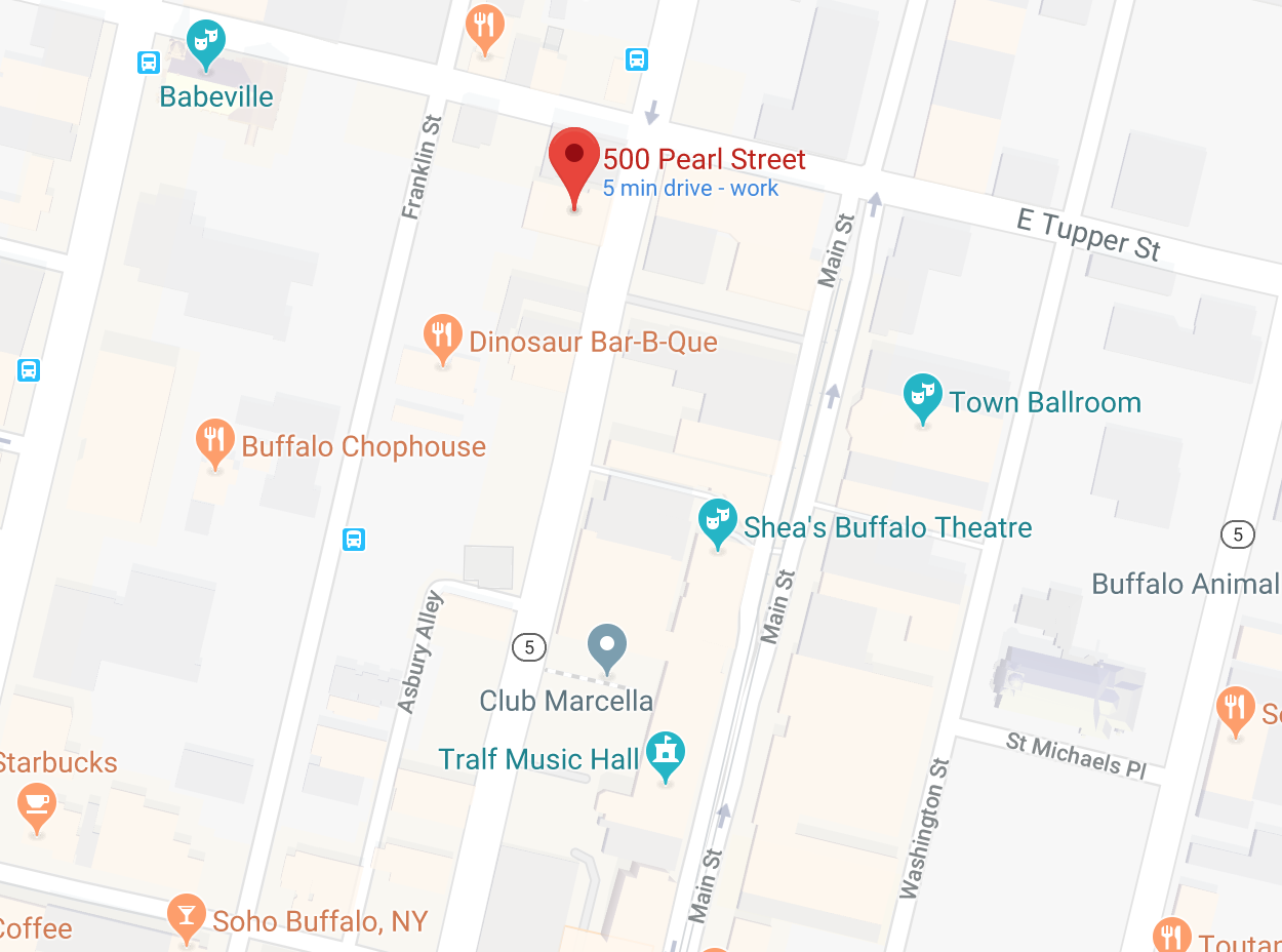 Location of 500 Pearl Street