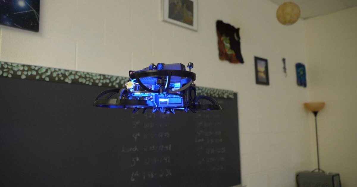 From sirens to pellet bangs: Schools testing drones to prevent potential attackers