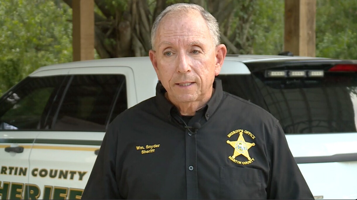 Sheriff William Snyder speaks about the dangers along Bridge Road after a man's body was found this week.