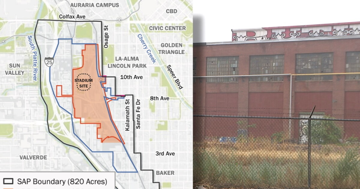 Denver unveils 20-year vision for development, transportation around Burnham Yard ahead of new Broncos stadium
