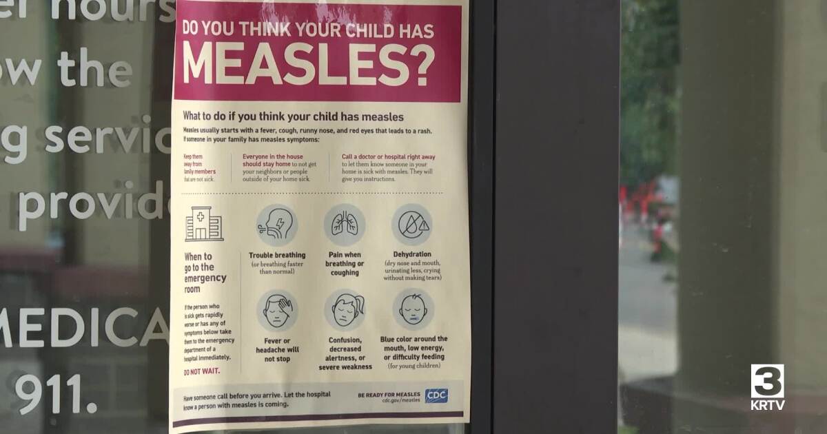 Cascade City County Health Department confirms measles case in county