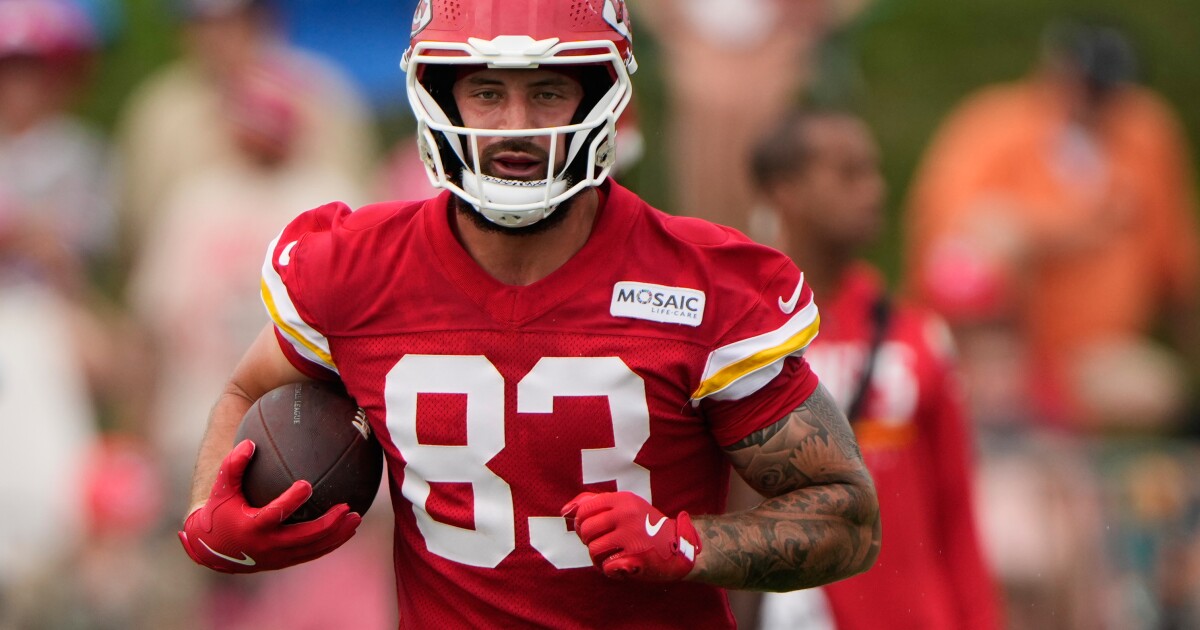 Nick Jacobs' Chiefs Camp Notebook: It's Noah Gray Day in St. Joseph