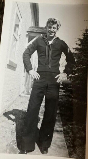 Young World War II veteran