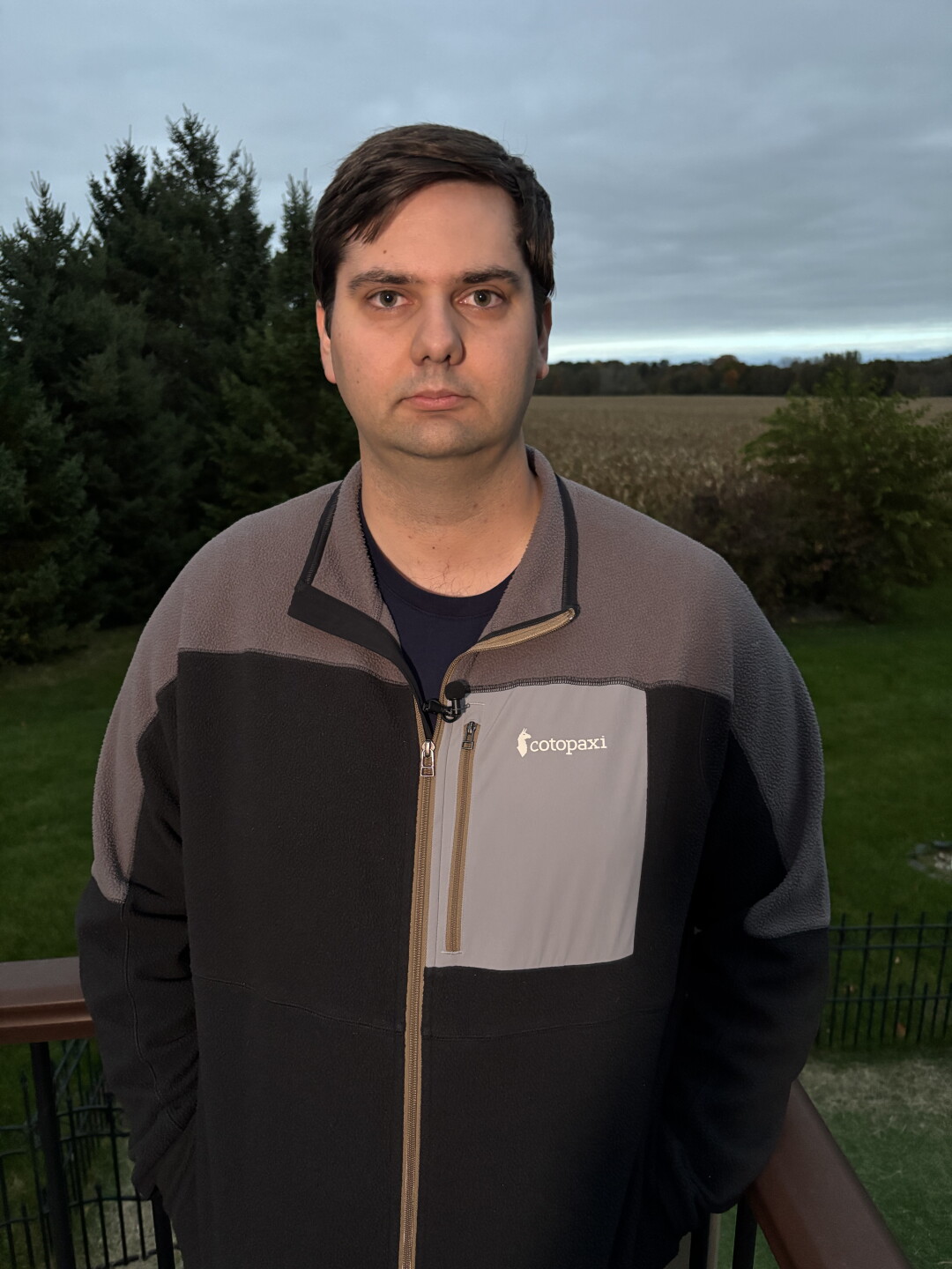 Brandon Schneiberg lives in West Bend next to proposed solar panel project