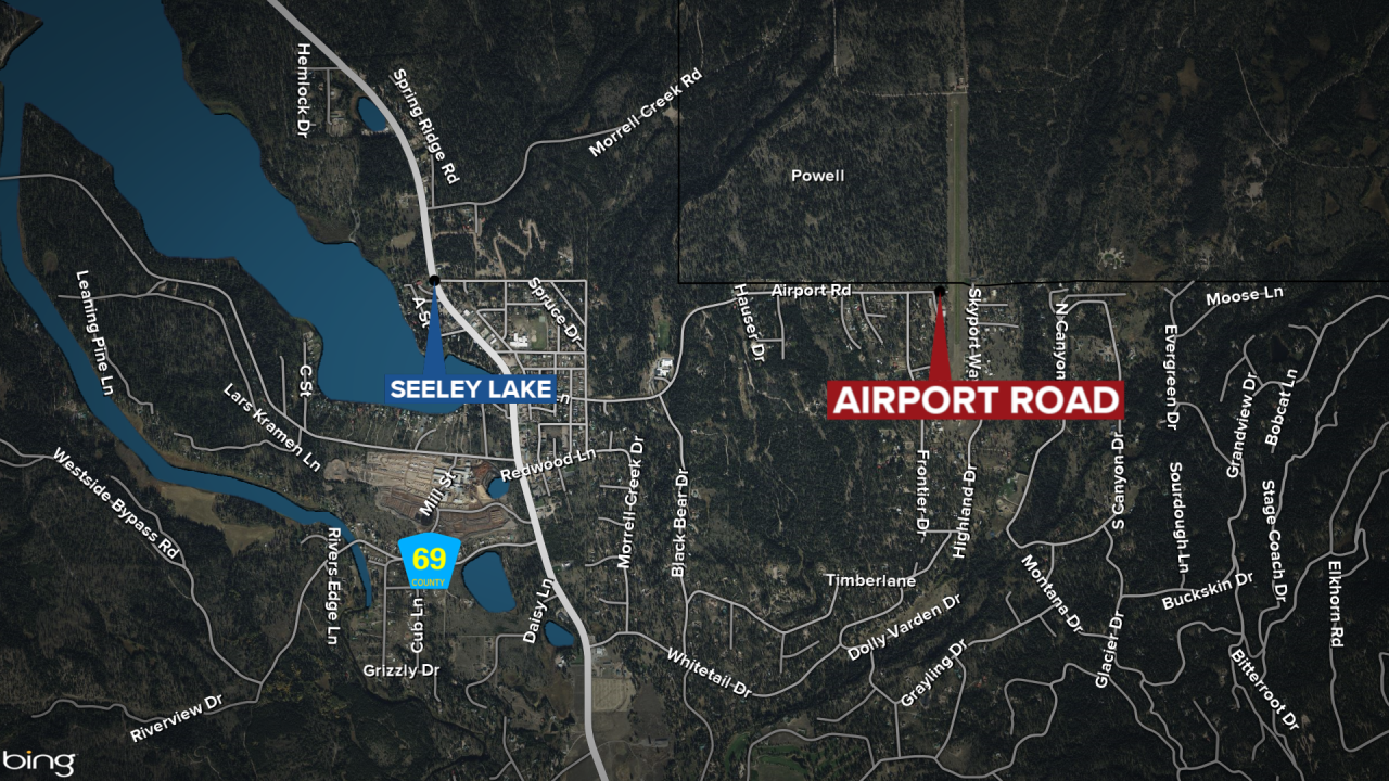 Fatal Seeley Lake Accident Map