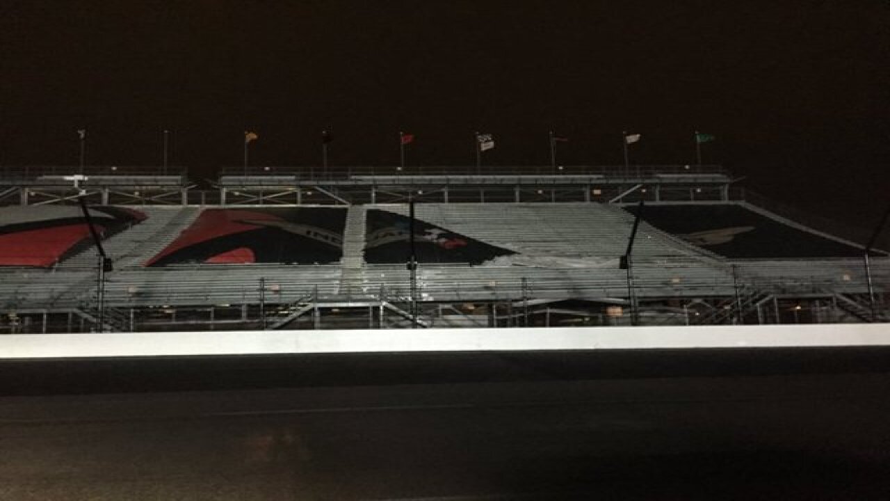 IMS cleans up after Wednesday night storm