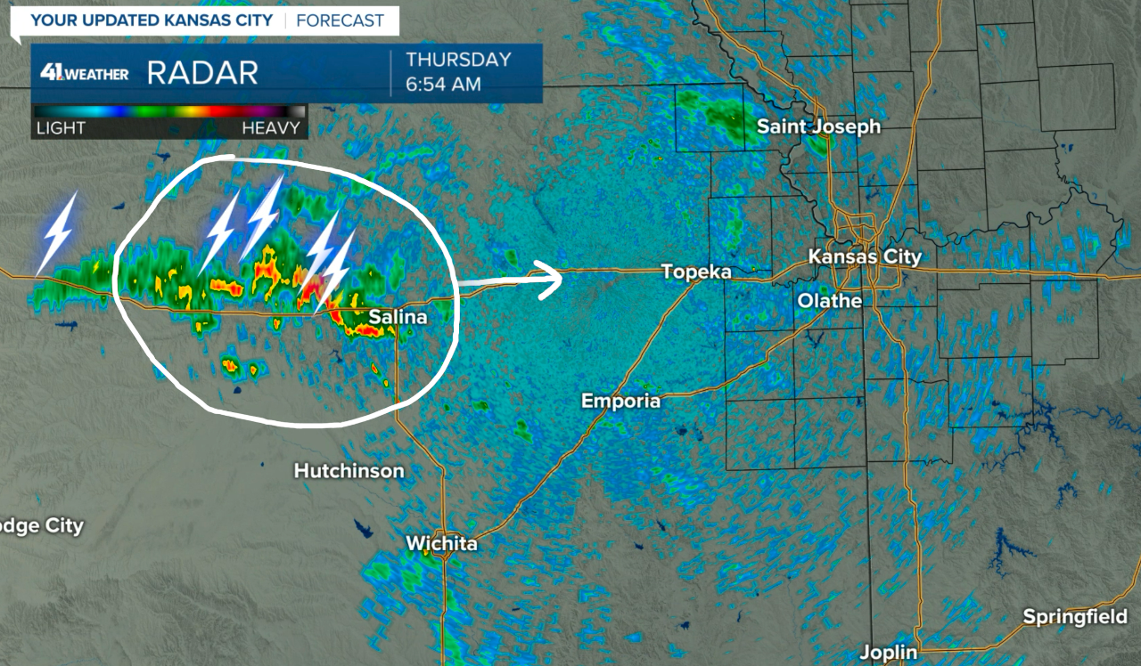 6:54 AM Radar