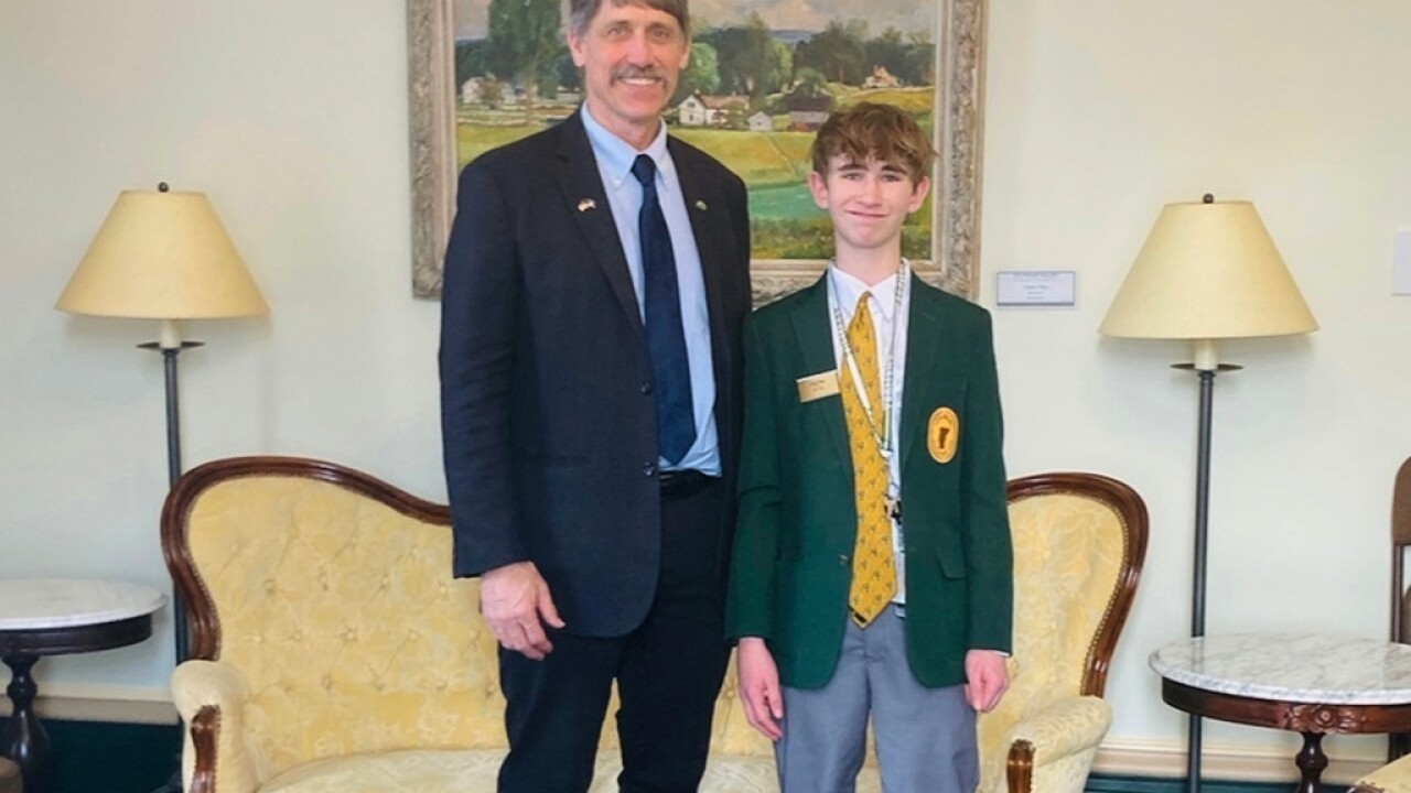 Teen Governor Vermont