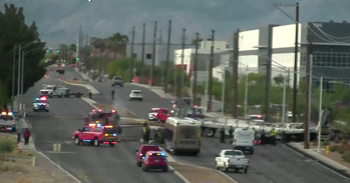 Two drivers dead after semi-truck, vehicle collision in North Las Vegas