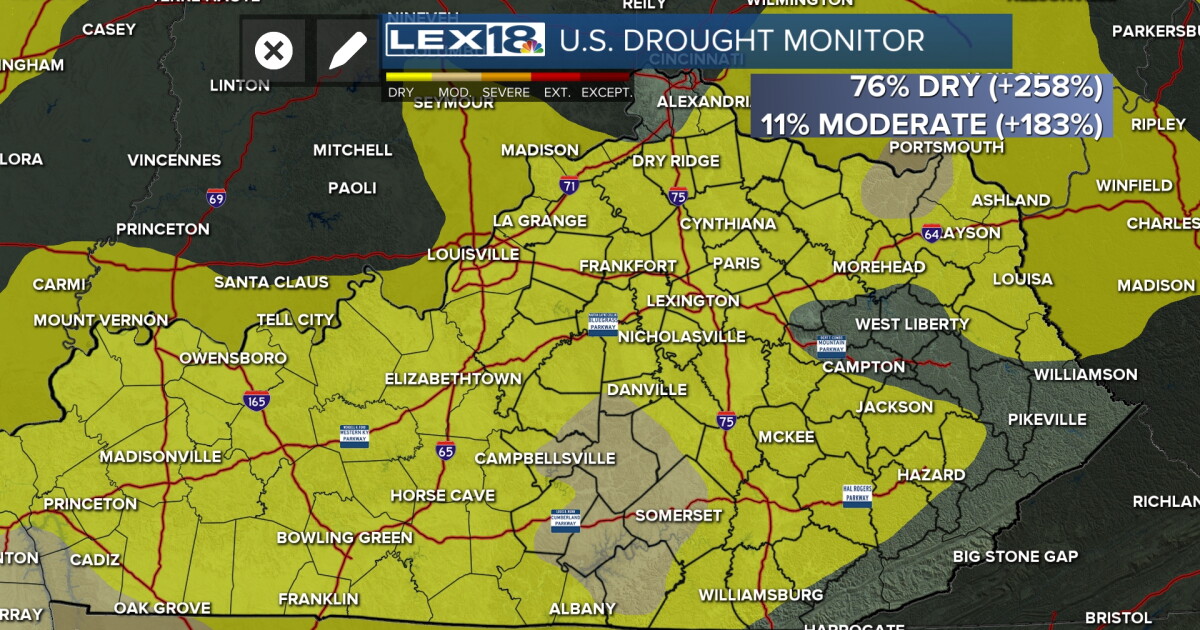 The Drought Is Expanding Quickly