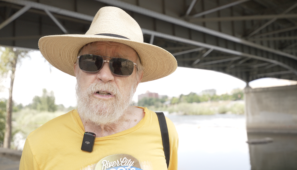 Kent Watson, a community volunteer, attended Friday's tour