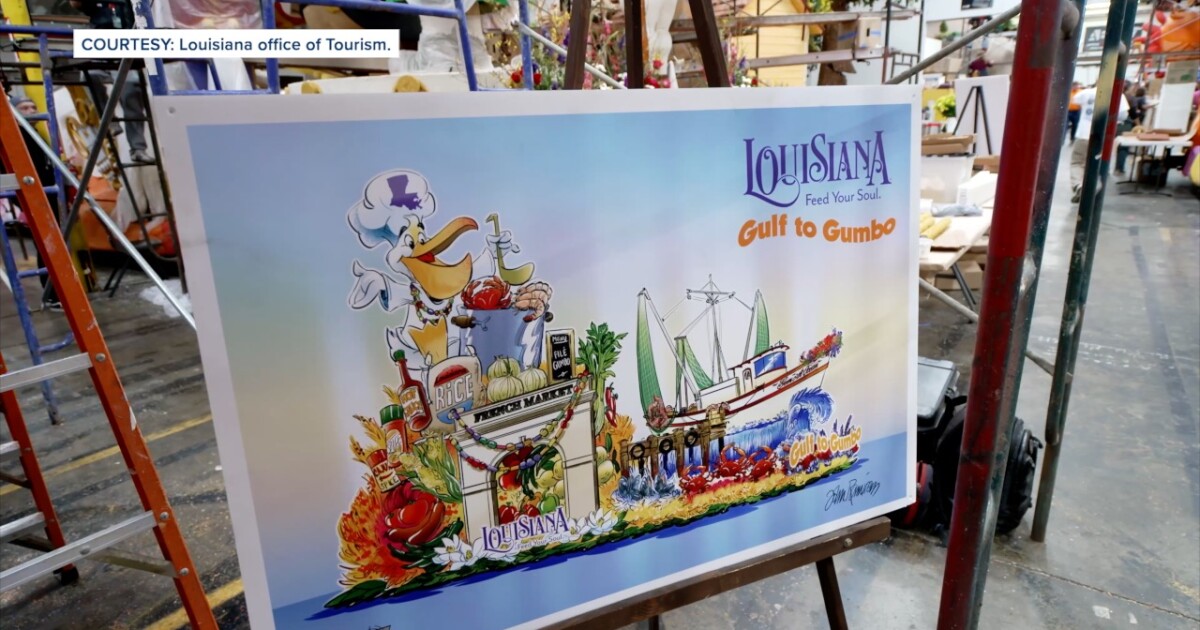 St. Mary Parish represented on Louisiana float in 2026 Tournament of Roses Parade