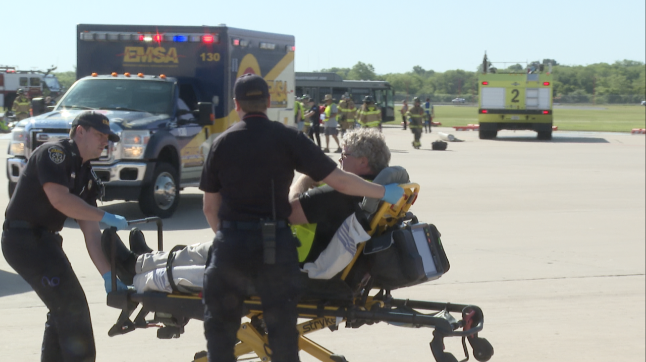 TULSA INTERNATIONAL AIRPORT EMERGENCY DRILL