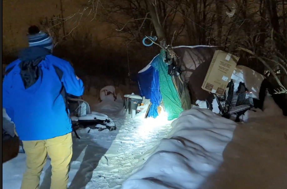 Sub Zero Mission provides life saving help to unsheltered homeless during treacherous winter