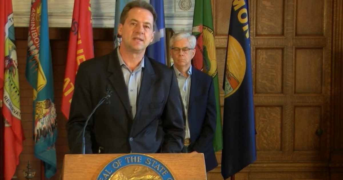 US Surgeon President Brock Holds COVID-19 Press Conference
