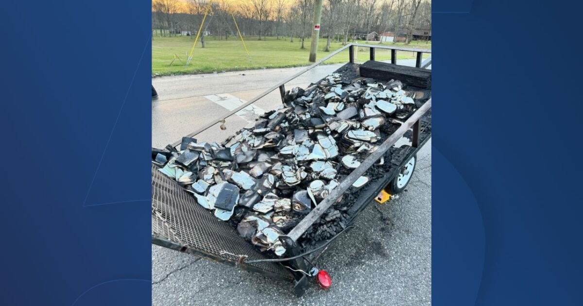 Trailer of Bibles intentionally set on fire on Easter Sunday in Wilson County - Vimarsana News