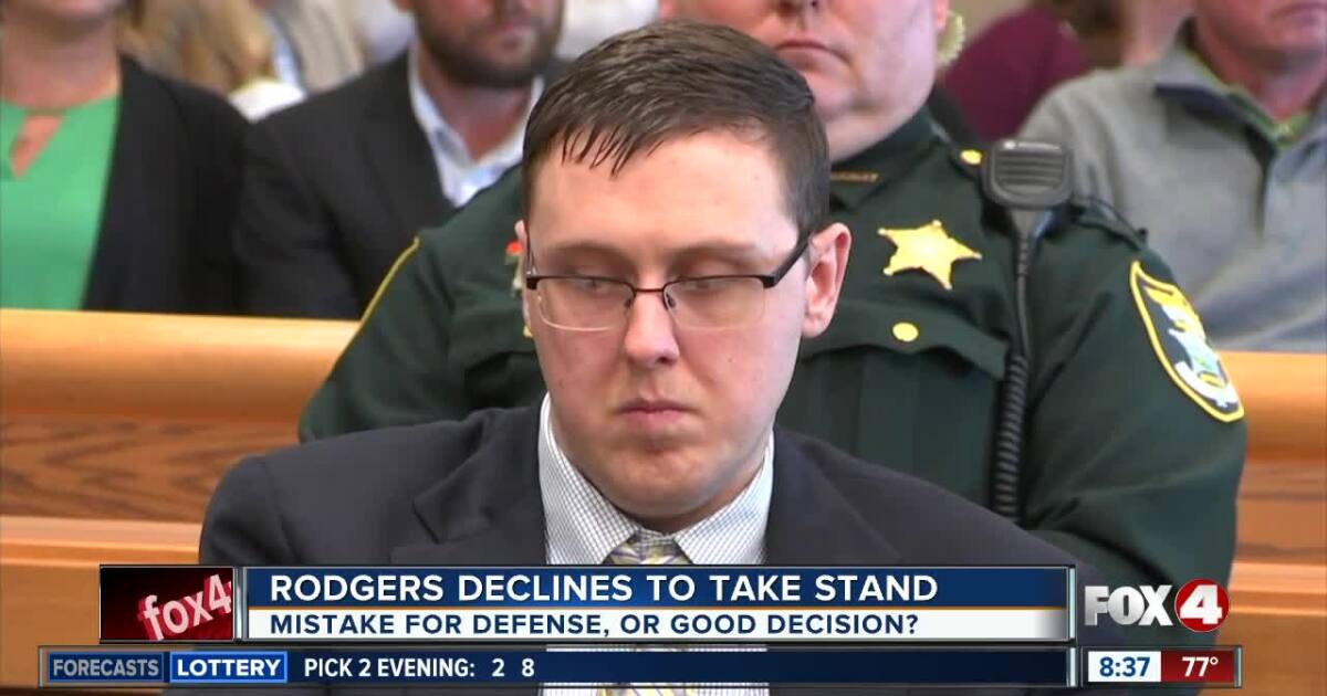 Was it a mistake that Jimmy Rodgers did not take the stand?
